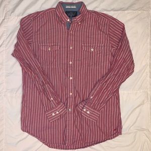 Nautica long sleeve button down shirt
